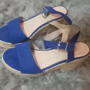 Blue wedges